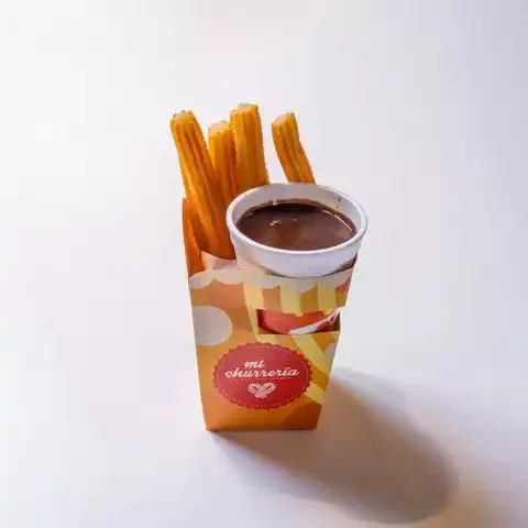 Churros con chocolate